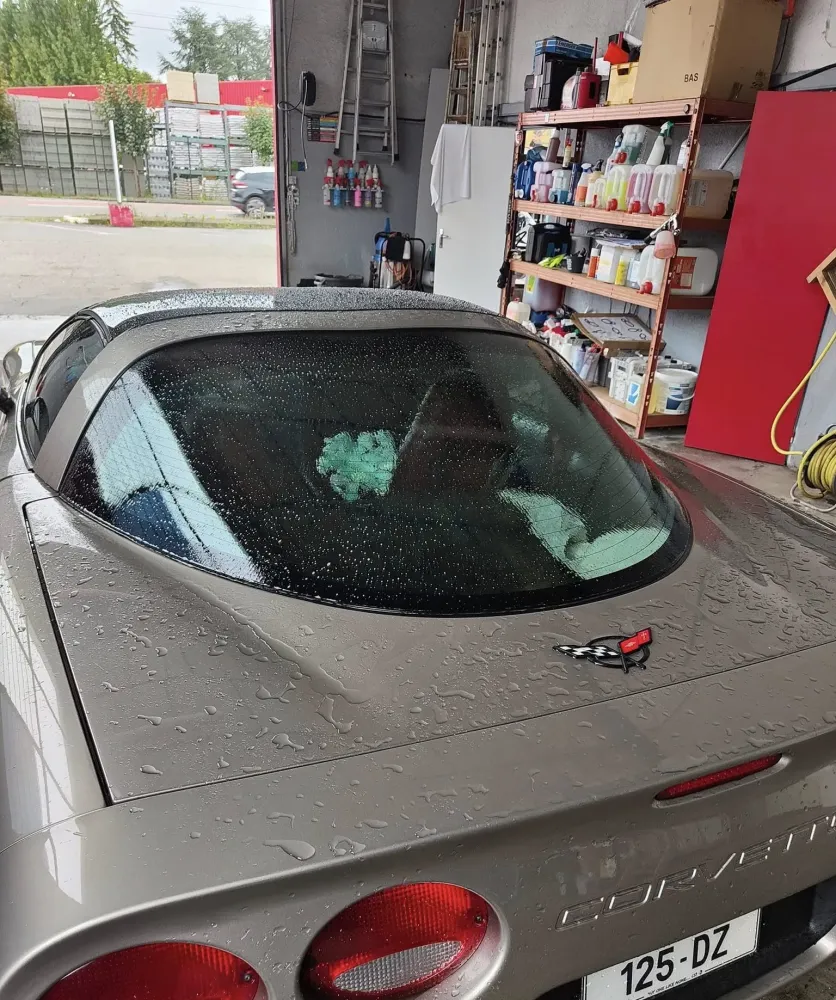 voiture avant teinte